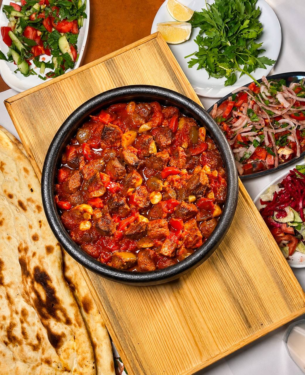 Menu dish